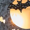 Moon And Bat Night Light