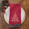 Patricia Heaton Home Saint Nicholas Tartan Decorative Dishtowel