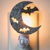 Moon And Bat Night Light