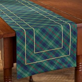 Patricia Heaton Home Macmerry Plaid Table Runner 54" L