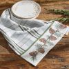 Ponderosa Pine Bordered Dishtowel