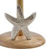 Silver Starfish Paper Towel Holder