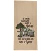 Only Love Embroidered Dishtowel