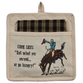 Triple "R" Pocket Potholder Set