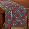 Patricia Heaton Home Saint Nicholas Tartan Table Runner 54" L