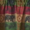 Pinecones And Trees Jacquard Valance 14" L