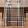 Chestnut Plaid Table Runner 54" L