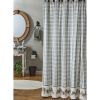 Ponderosa Pine Bordered Shower Curtain 72" X 72"