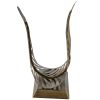 Leaf Napkin Holder - Antique Brass