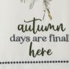 Autumn Days Decorative Dishtowel