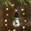 Snowman Wool Felt Ornament