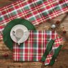 Sleigh Bell Plaid Table Runner 72" L