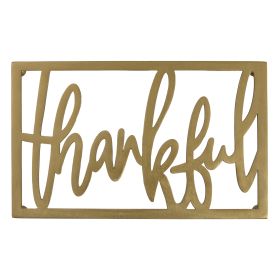 Thankful Metal Trivet