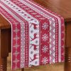 Patricia Heaton Home Holiday Fairisle Table Runner 36" L