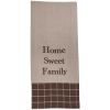 Home Sweet Family Dishtowel