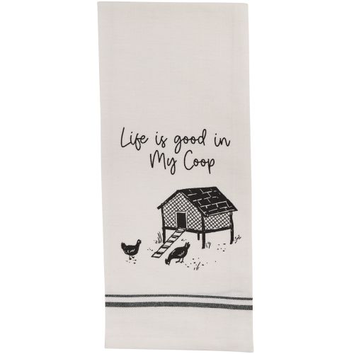 Life Is Good Dishtowel