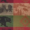 Pinecones And Trees Jacquard Placemat