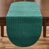 Essex Table Runner 54" L - Peacock