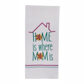 Home Is Where Mom Is Decorative Dishtowel
