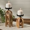 Geo Candle Holder Tall