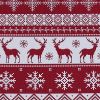Patricia Heaton Home Holiday Fairisle Table Runner 54" L