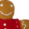Gingerbread Man Wool Felt Ornament