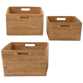 Rattan Baskets Set of 3