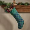 Patricia Heaton Home Macmerry Plaid Stocking