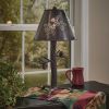 Ponderosa Pine Lamp With Shade