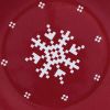 Patricia Heaton Home Holiday Fairisle Salad Plate