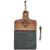Red Dawn Cutting Board With Spreader