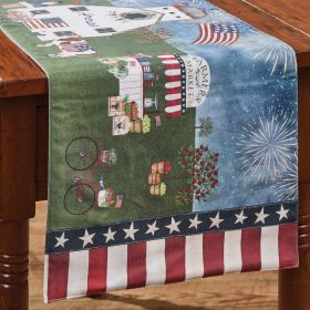 Hometown Celebration Table Runner 42" L