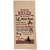 Ranch Rules Embroidered Dishtowel