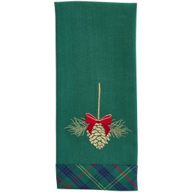 Patricia Heaton Home Macmerry Plaid Decorative Dishtowel