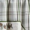 Ponderosa Pine Bordered Swags 36" L