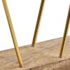 Wood Gold Bar Napkin Holder