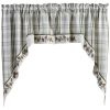 Ponderosa Pine Bordered Swags 36" L