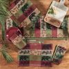 Pinecones And Trees Jacquard Napkin