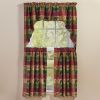 Pinecones And Trees Jacquard Swags 36" L