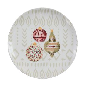 Winter Moment Salad Plate
