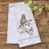You Wash Owl Dry Decorative Dishtowel