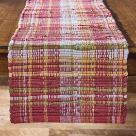 Astor Plaid Chindi Runner 54"L