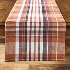 Russett Plaid Runner 72"L