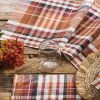 Russett Plaid Runner 72"L