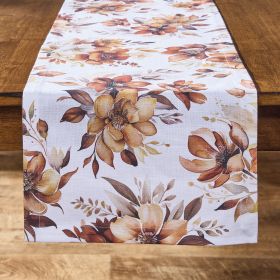 Rustic Blooms Runner 54"L