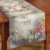Snow Globe Reindeer Runner 36"L