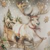 Snow Globe Reindeer Mug