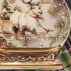 Snow Globe Reindeer Spoon Rest