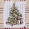 Cozy Christmas Decorative Dishtowel