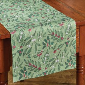Under The Mistletoe Runner 54"L